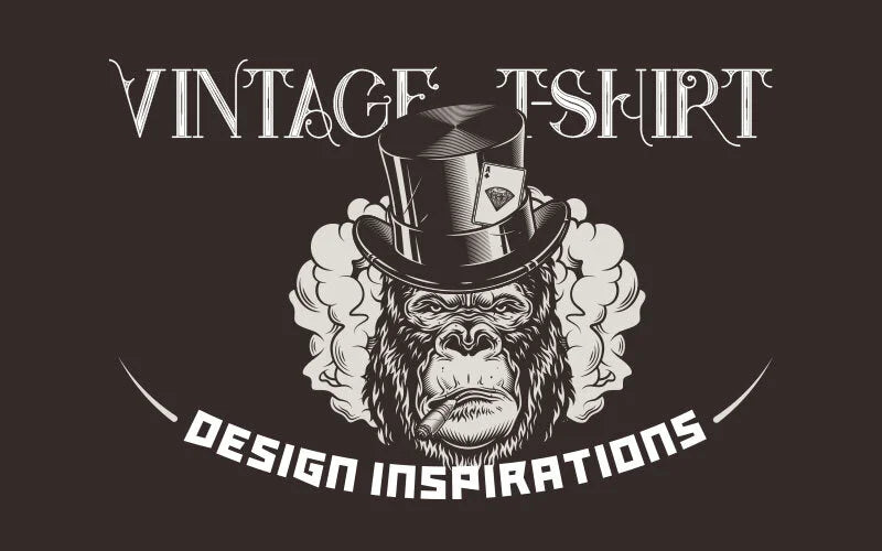 Vintage T-shirt Design Inspirations