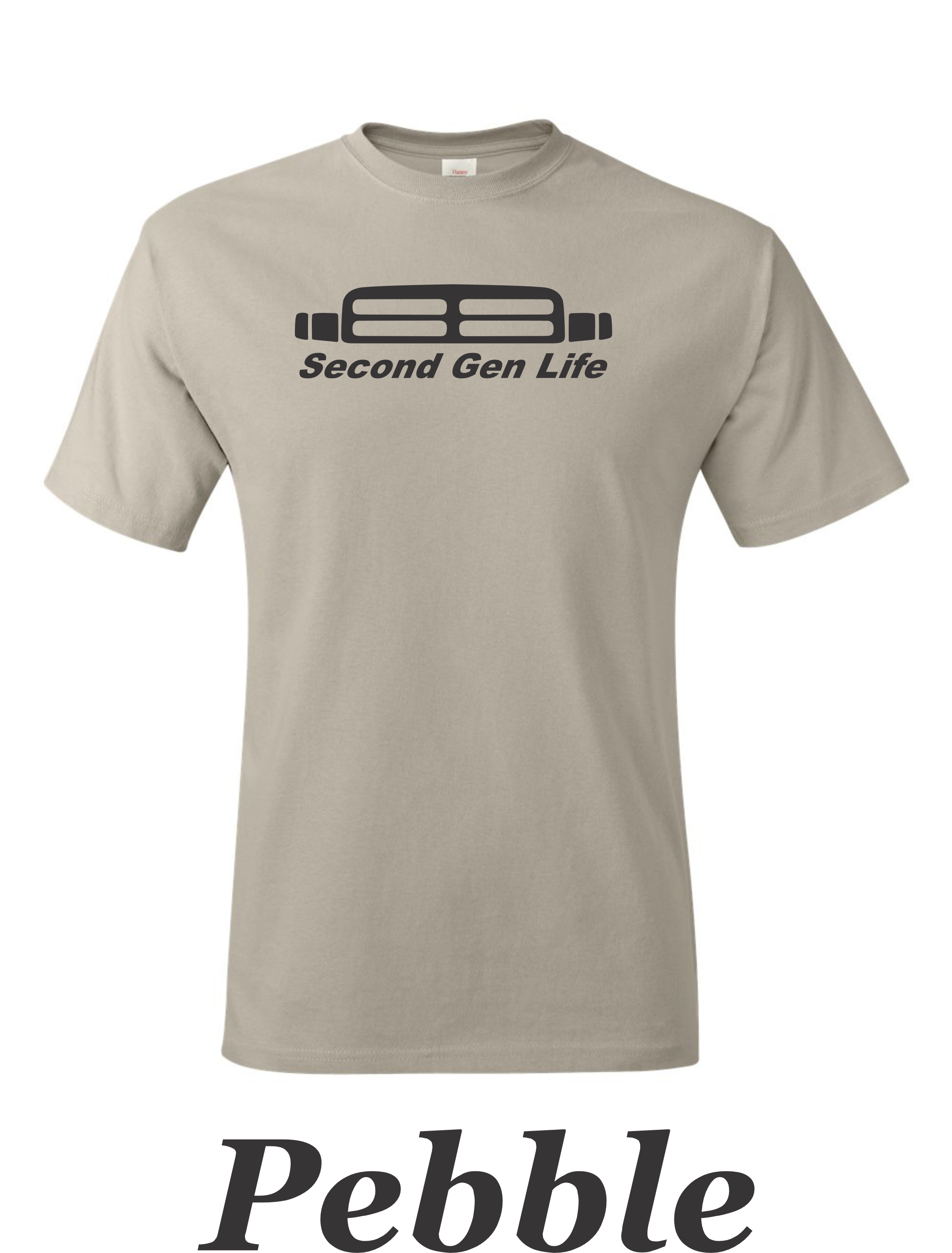 RAM 2nd Gen Grill printed on men's shirt. Free Shipping.Great gift for Dodge fan