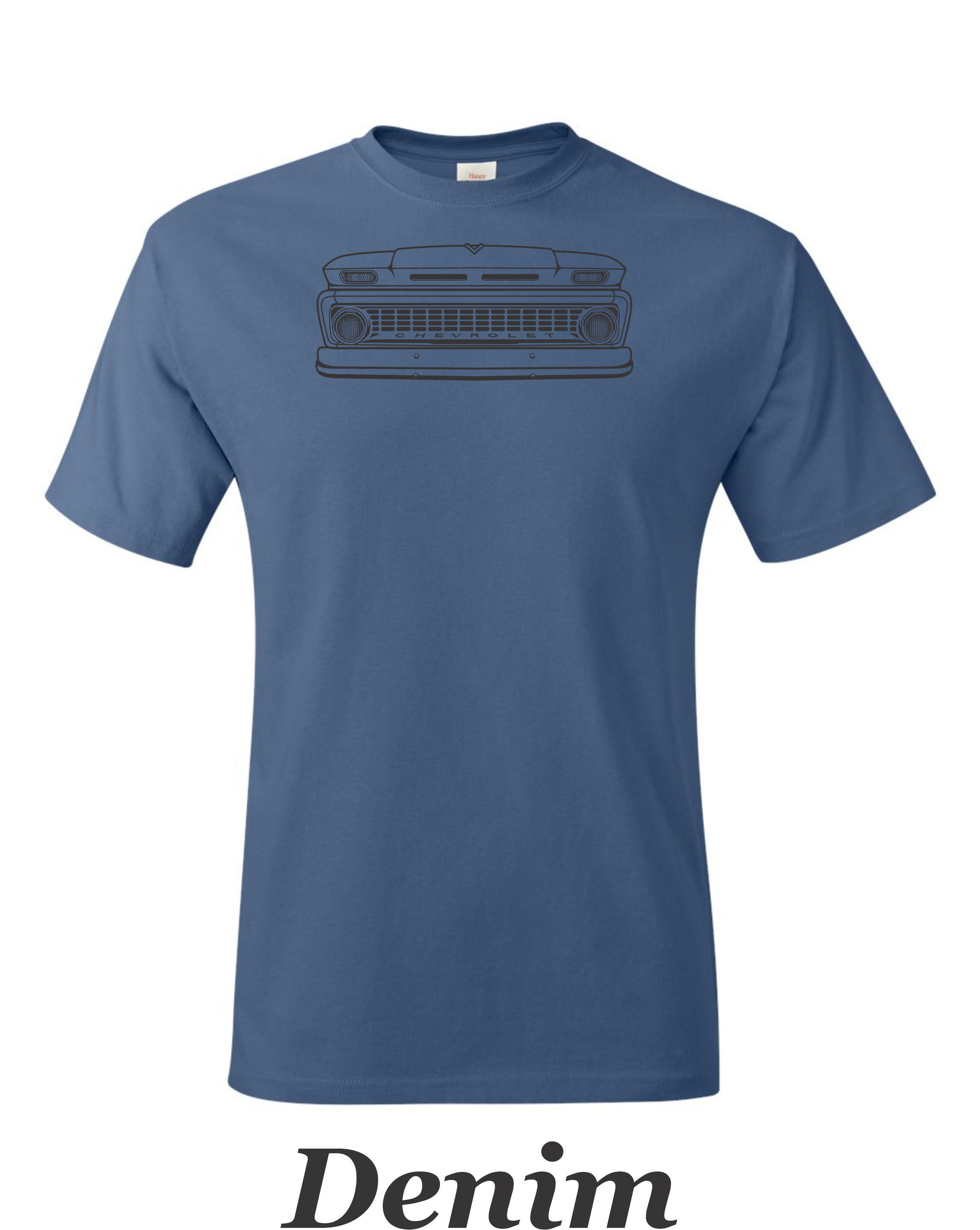 1962 Chevy C10 Truck Drawing T-Shirt, Restomod Fan Gift
