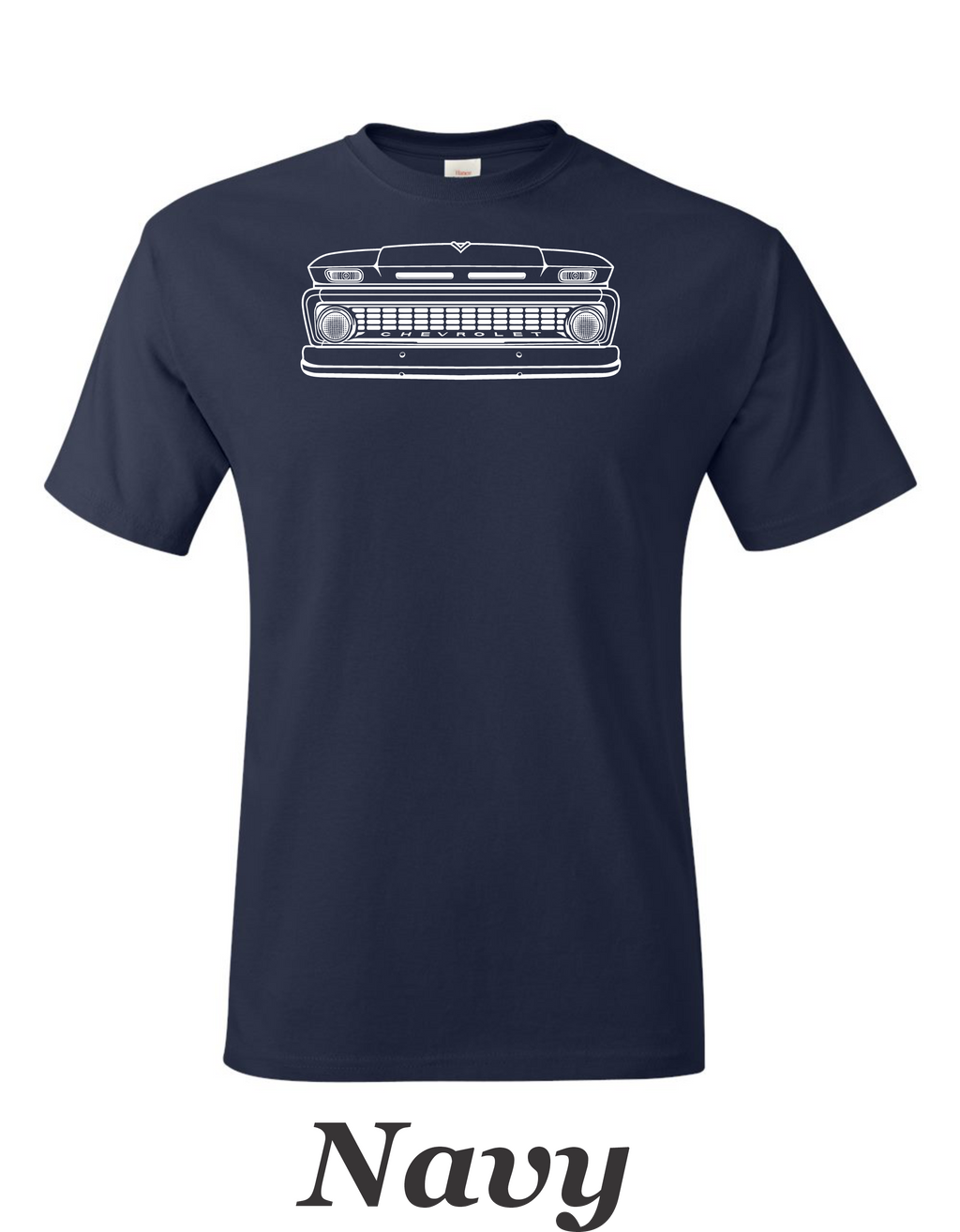 1962 Chevy C10 Truck Drawing T-Shirt, Restomod Fan Gift