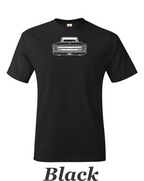 1967 Chevy Truck T-Shirt, Classic Car Drawing, Restomod Fan Gift
