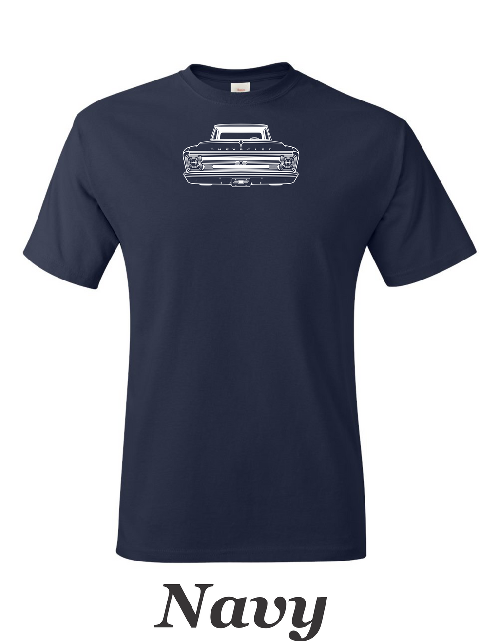 1967 Chevy Truck T-Shirt, Classic Car Drawing, Restomod Fan Gift