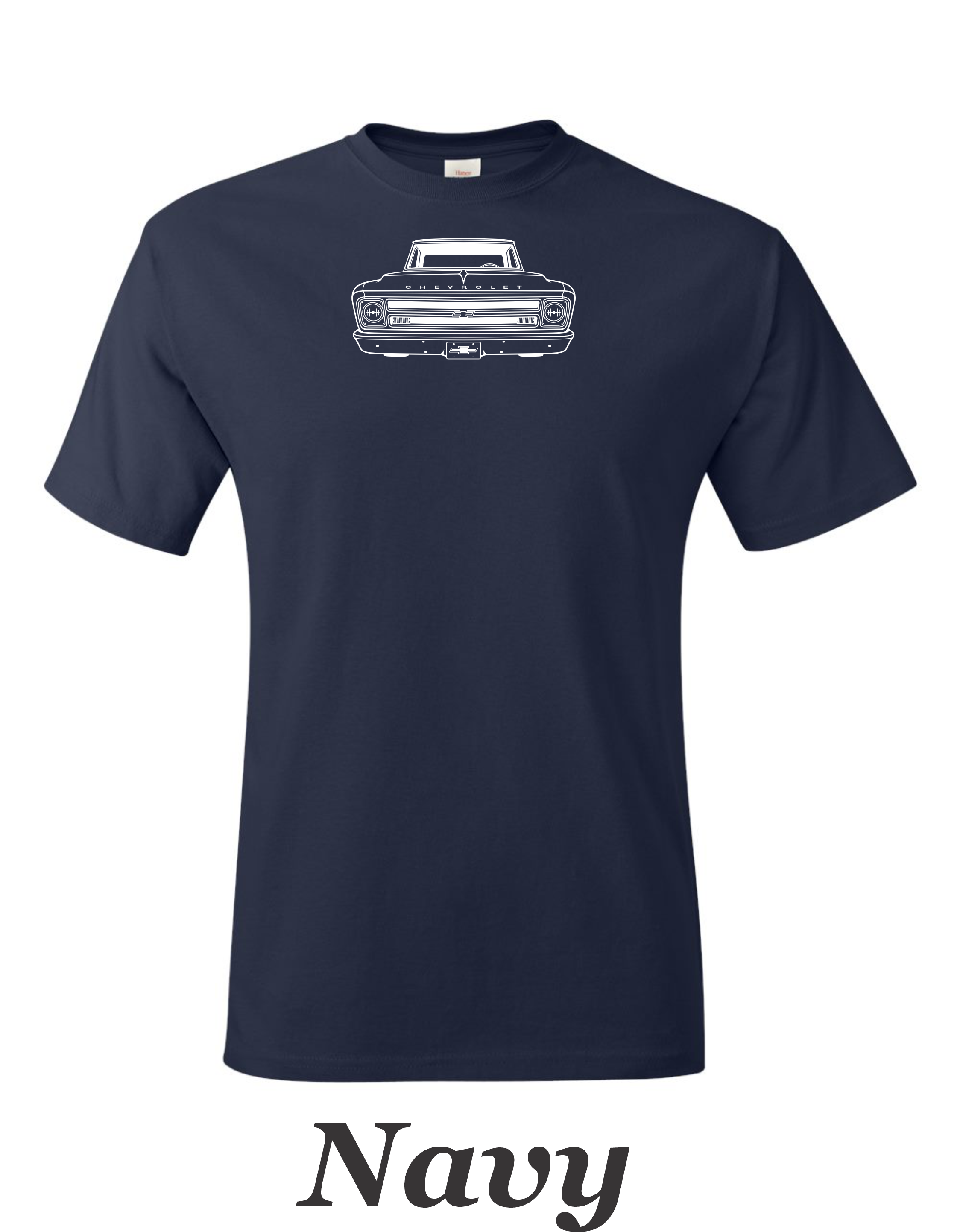 1967 Chevy Truck T-Shirt, Classic Car Drawing, Restomod Fan Gift