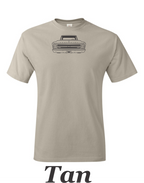 1967 Chevy Truck T-Shirt, Classic Car Drawing, Restomod Fan Gift