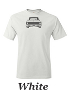 1971 Chevy Truck T-Shirt: Restomod Automotive Art printed on mens shirt.
