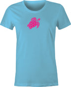 Hawaiian Turtle # 1 Art  printed on T shirt