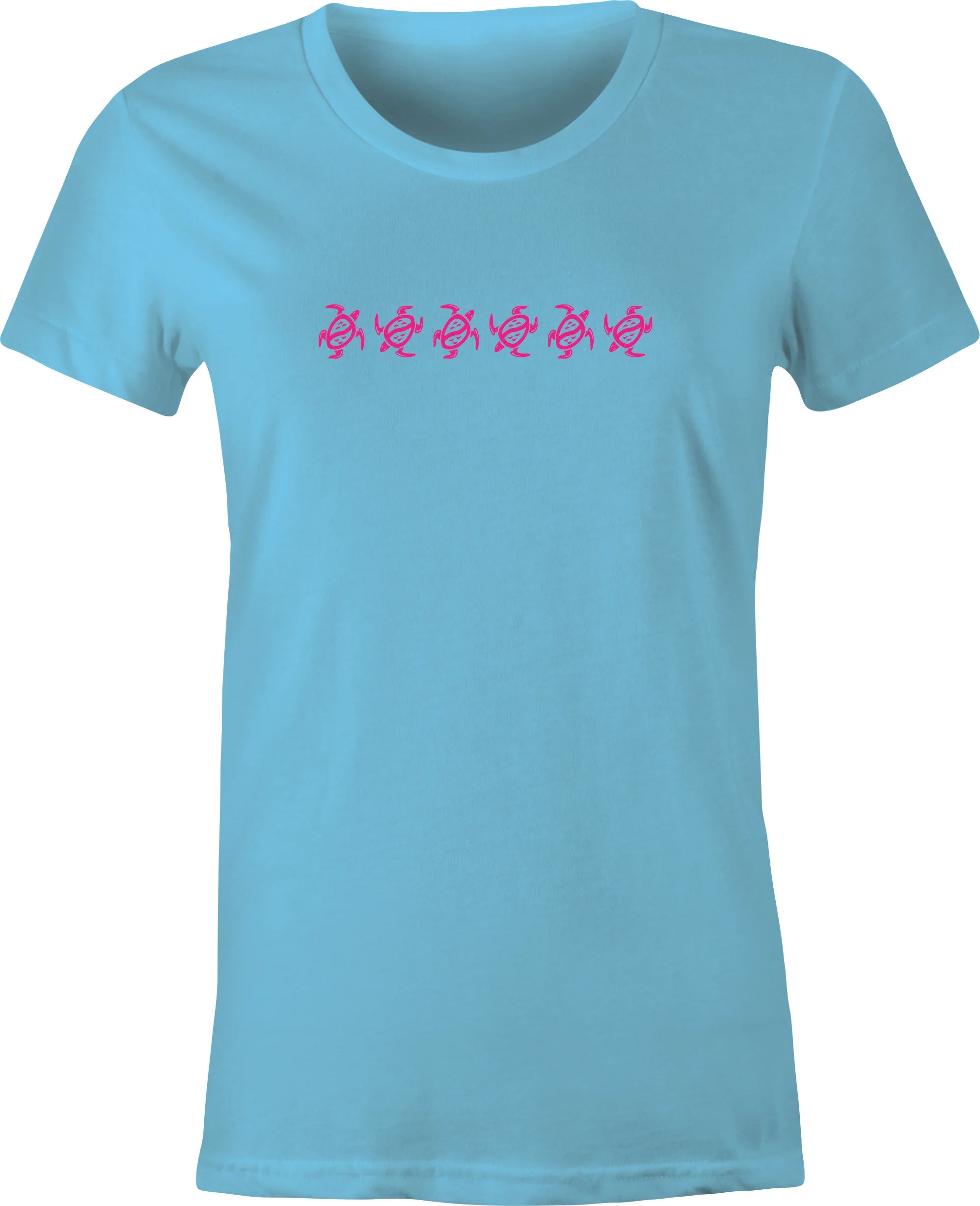 Copy of Hawaiian Turtle # 6 Art  printed on T shirt