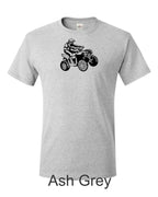 ATV Quad printed on mens shirt. Great for the ATV rider