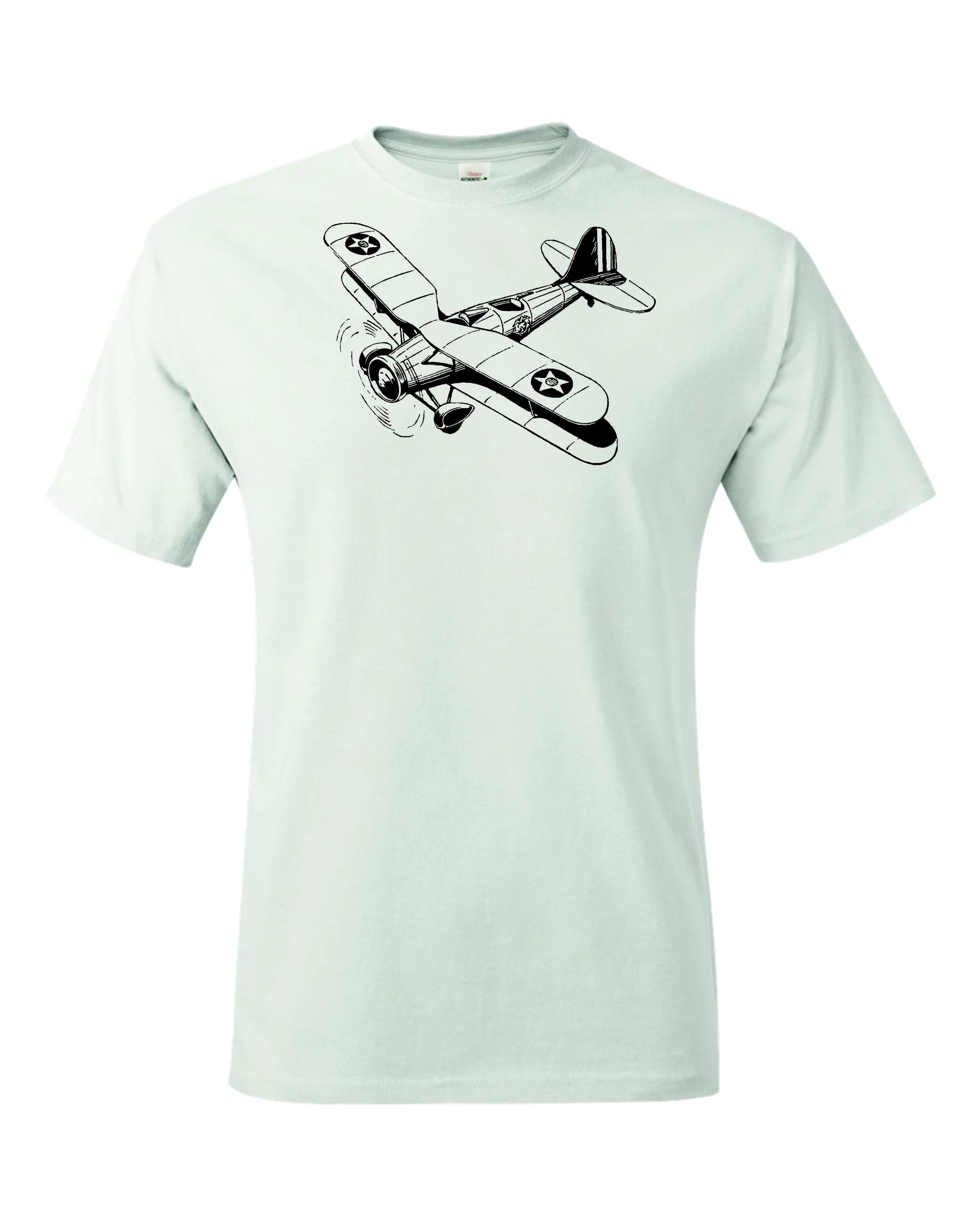 1920's Army Air Corps biplane.