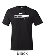 70s Ford F100 Truck Silhouette T-Shirt: Car Guy Gift