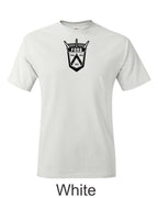 1950" Ford Emblem printed on men's shirt.  Great gift for the classic Ford guy