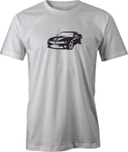 Late Model Camero Drawing printed on Men's T shirt. Free Shipping.
