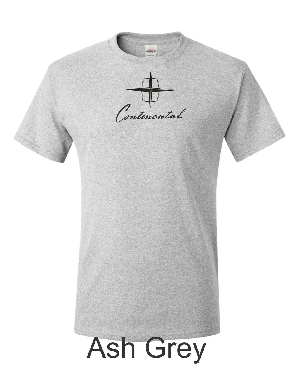 Vintage 1962 Lincoln Continental T-Shirt: Classic Car Emblem printed on mens shirt