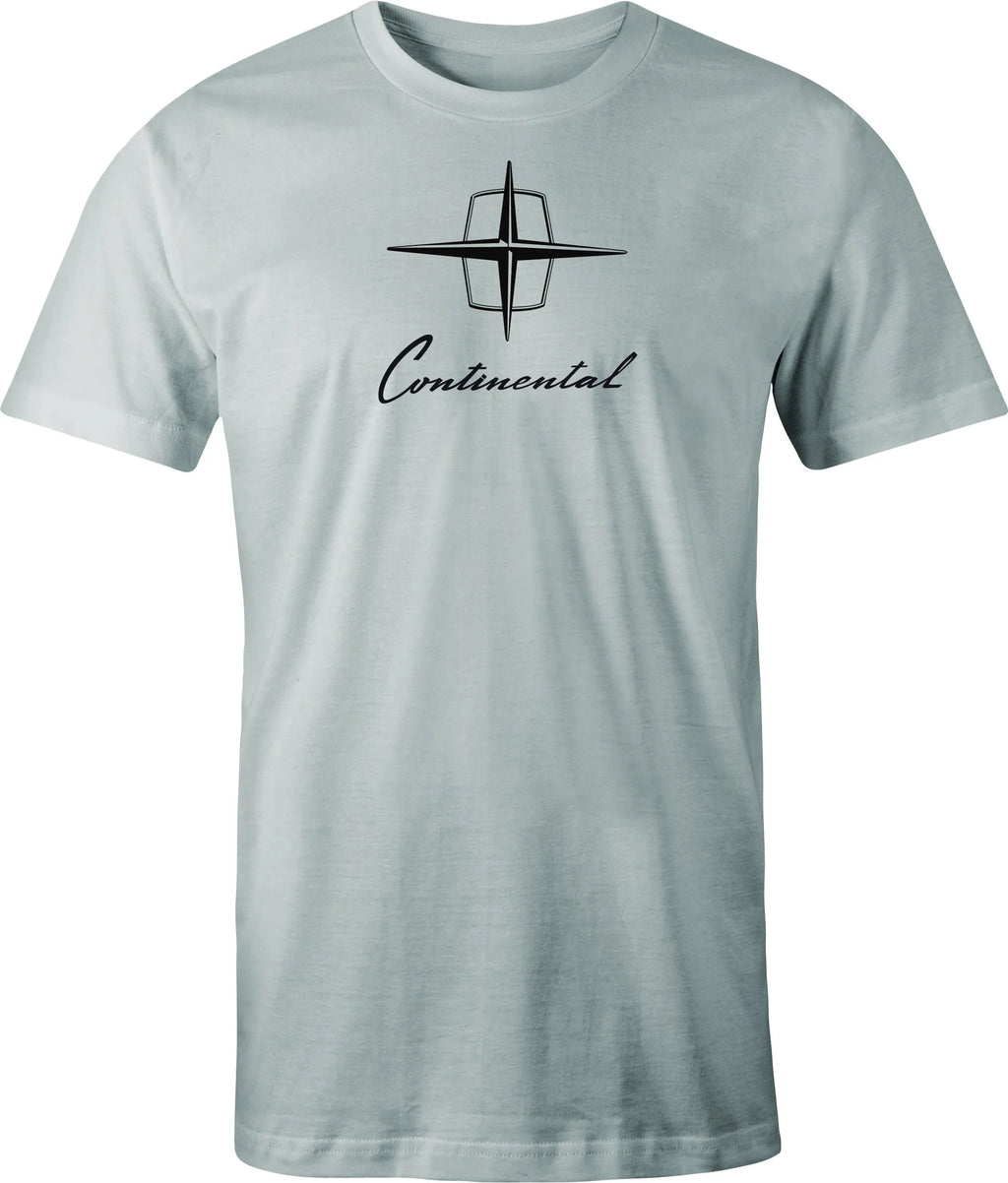 60's Lincoln Continental Logo print on men's T shirt. Vintage Continental Logo. Free Shipping