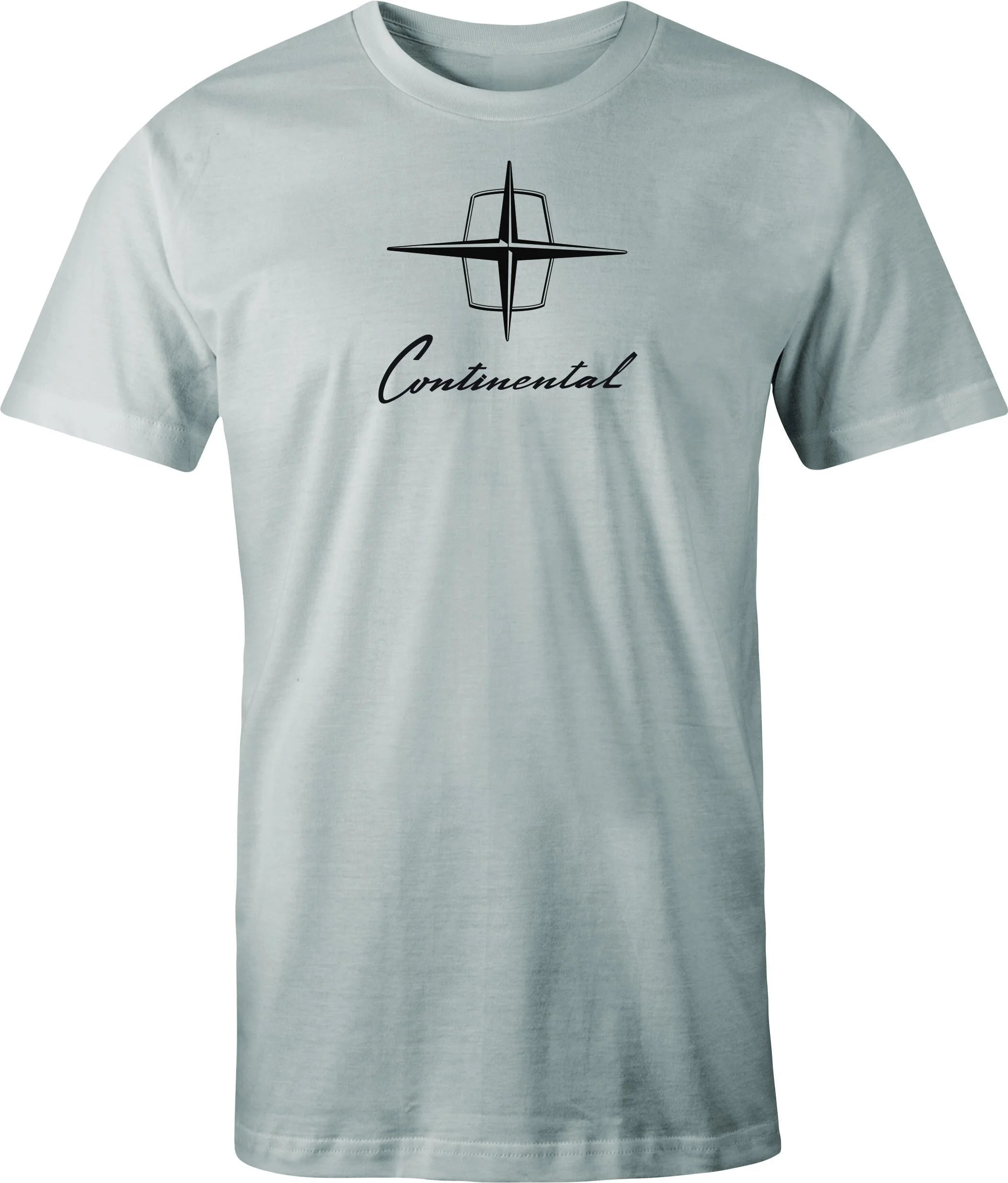 60's Lincoln Continental Logo print on men's T shirt. Vintage Continental Logo. Free Shipping