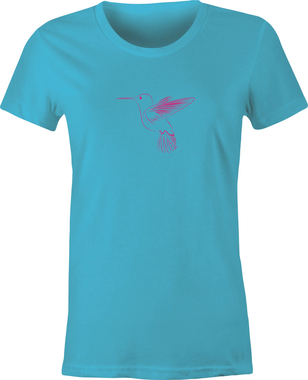 Hummingbird #3 printed on T shirt