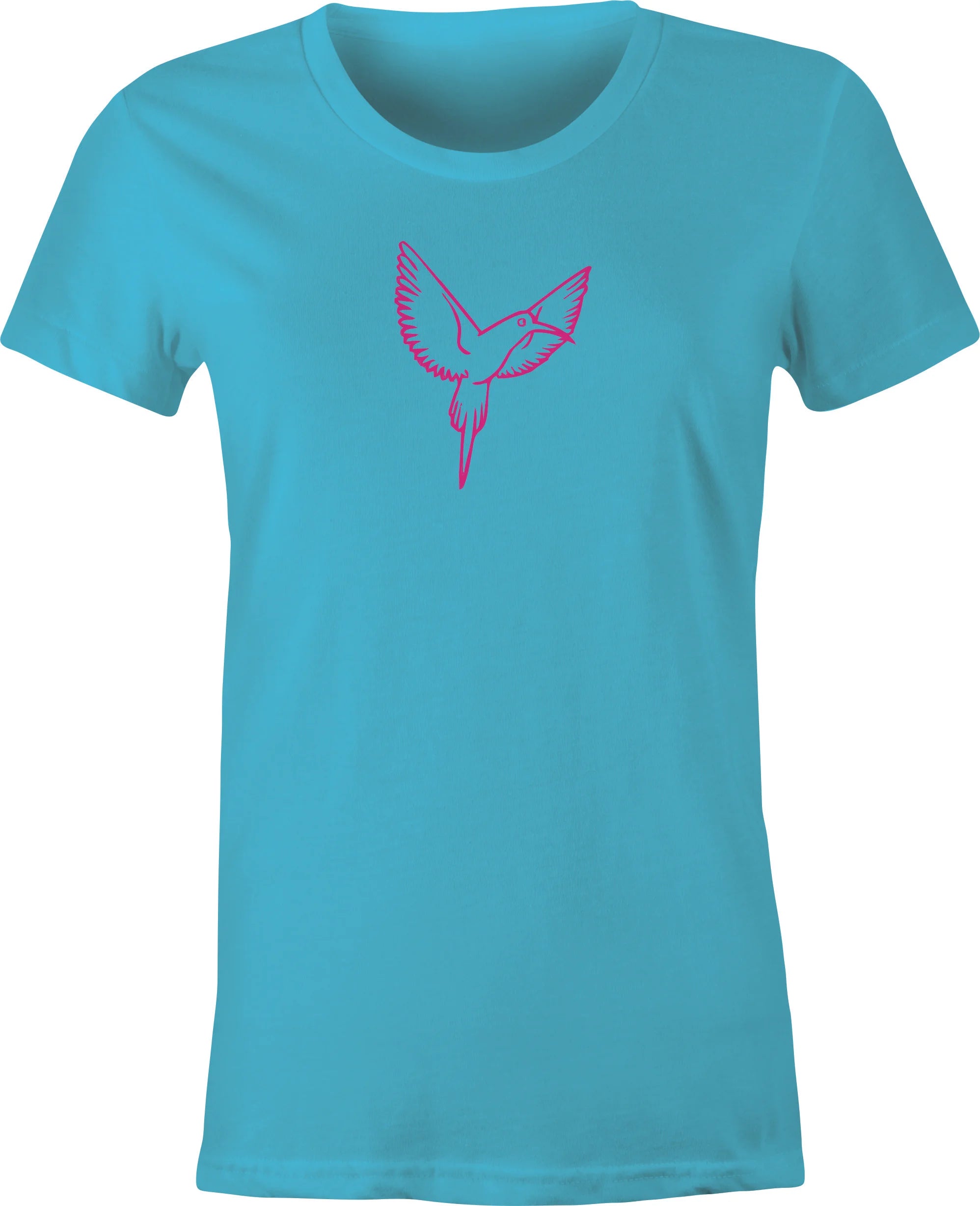 Hummingbird #4 printed on T shirt