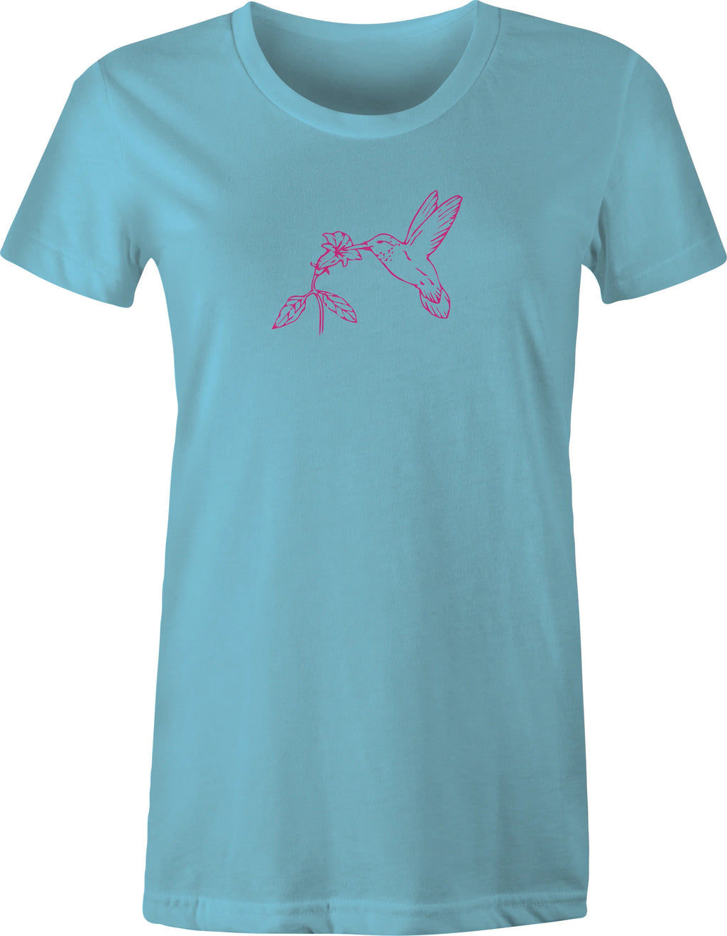 Hummingbird # 8 printed on T shirt