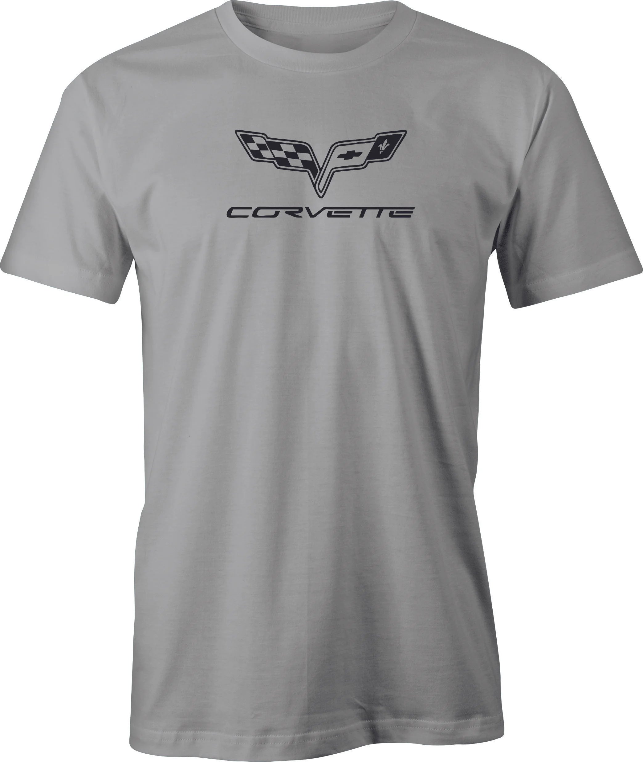 C6 Corvette Blacked out Logo printed Men's T shirt.