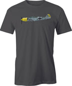 ME 109 Color Image printed on Men's T shirt