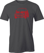New Fiat 500 Drawing printed on T shirt