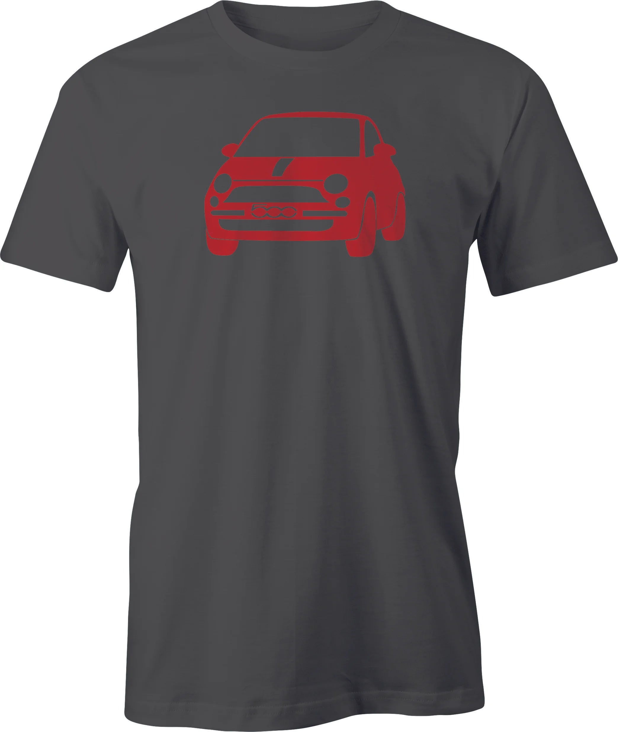 New Fiat 500 Drawing printed on T shirt