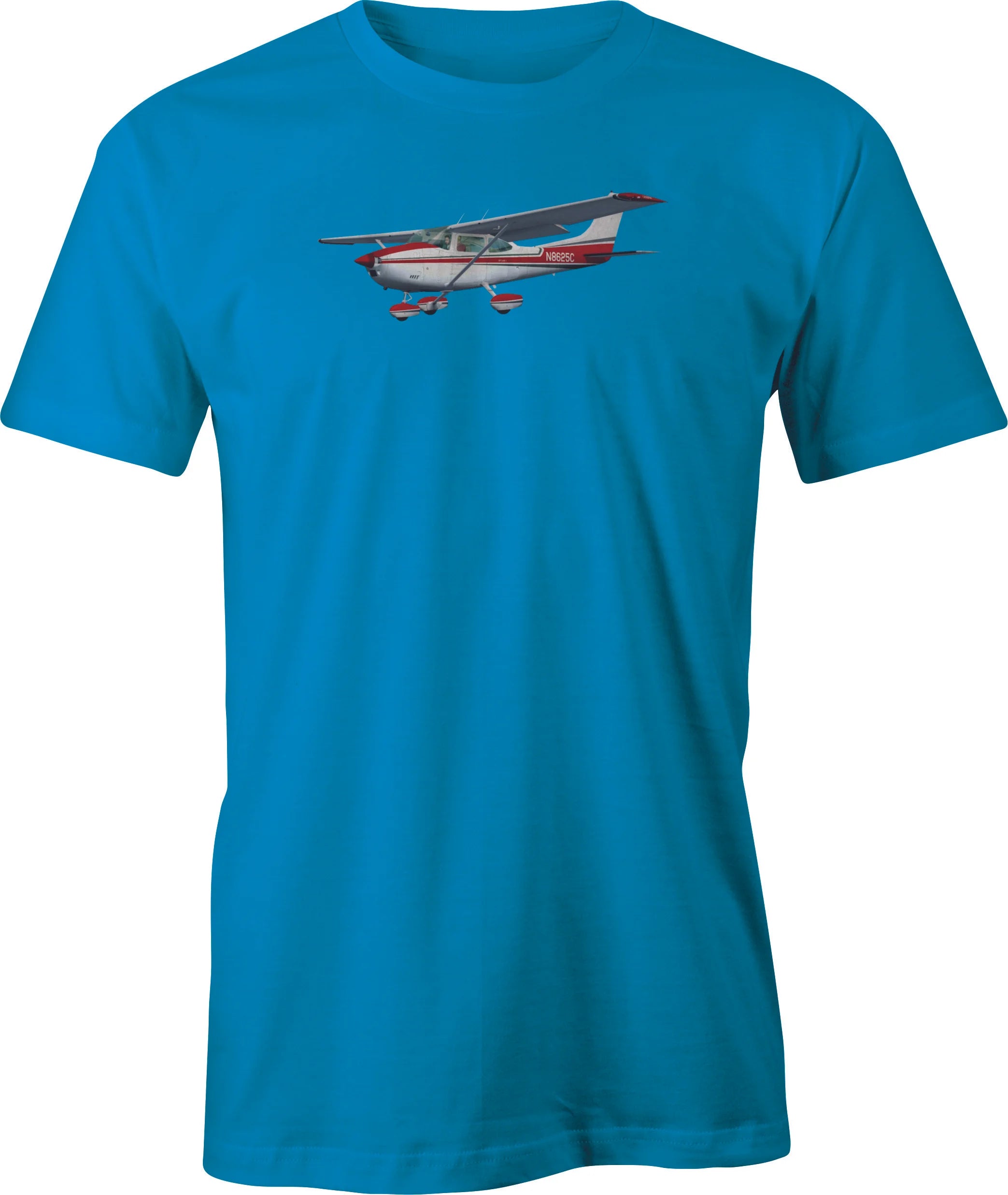 Cessna 172 Image printed on Men's T shirt
