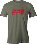 New Fiat 500 Drawing printed on T shirt
