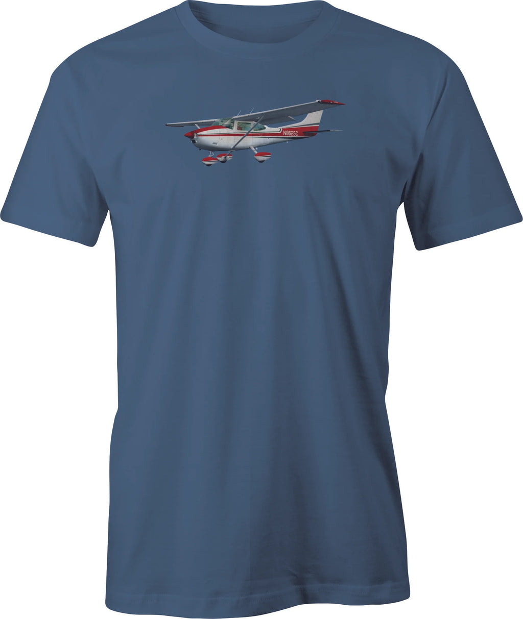 Cessna 172 Image printed on Men's T shirt
