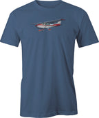 Cessna 172 Image printed on Men's T shirt