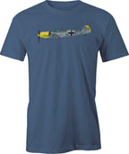 ME 109 Color Image printed on Men's T shirt