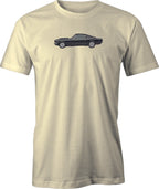 Mustang Fastback Image printed on men's T shirt.  Free Shipping.