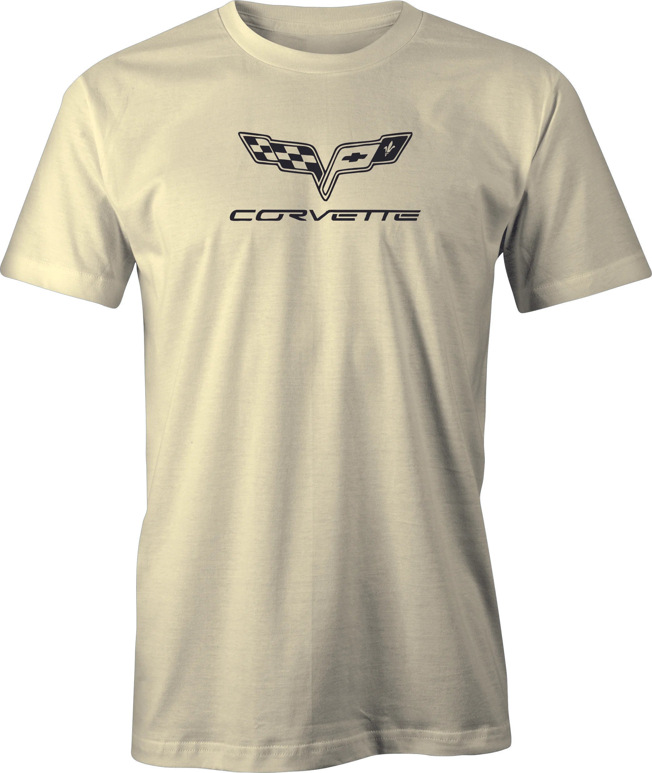 C6 Corvette Blacked out Logo printed Men's T shirt.