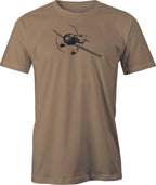 Bee Gee Racer Drawing printed on Men's T shirt