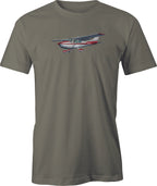 Cessna 172 Image printed on Men's T shirt