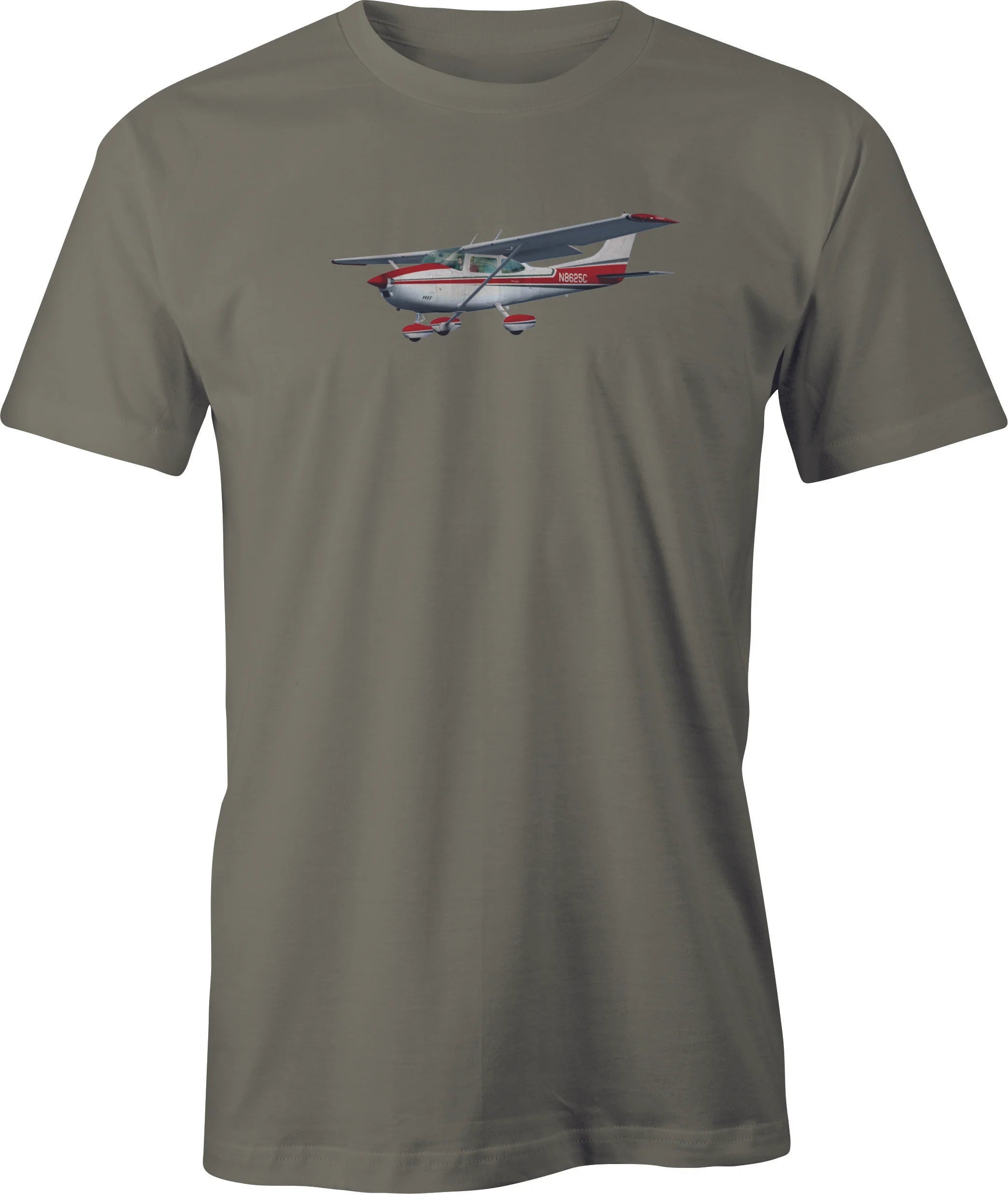 Cessna 172 Image printed on Men's T shirt