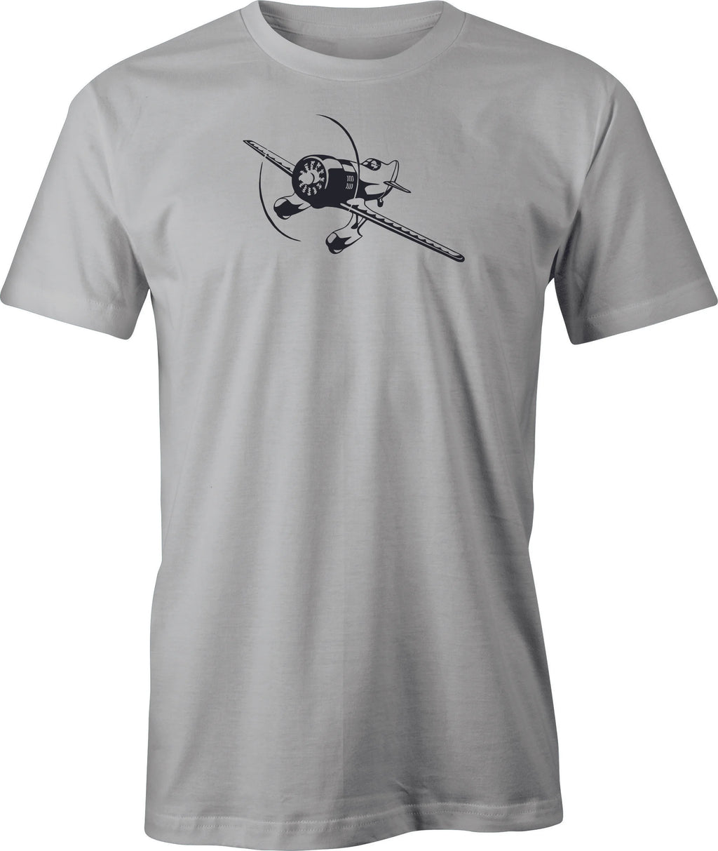 Bee Gee Racer Drawing printed on Men's T shirt