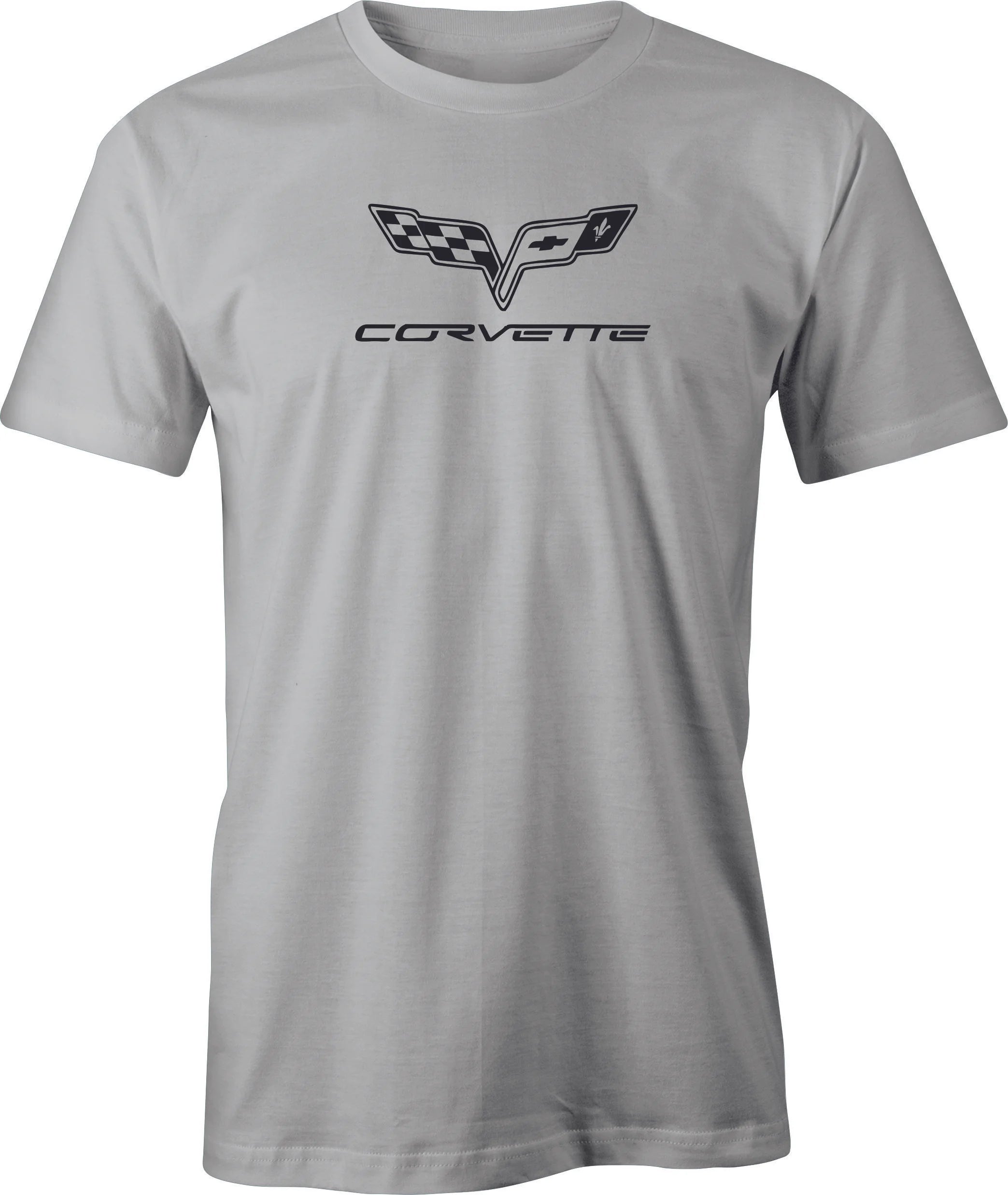 C6 Corvette Blacked out Logo printed Men's T shirt.