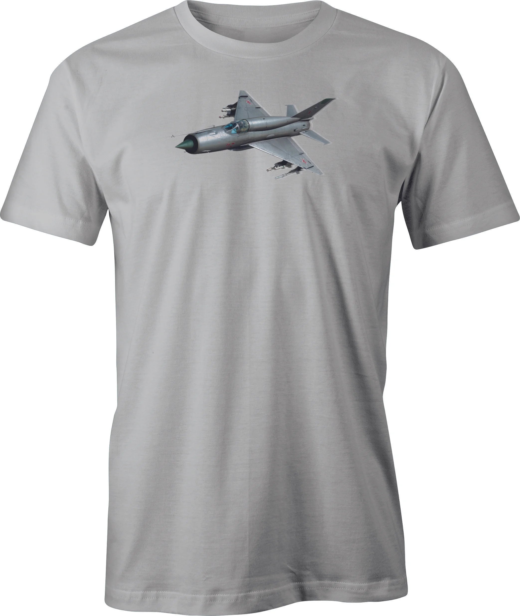 Mig 21 Image printed on Men's T shirt