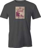 Vintage 1960 Surf Greg Noll Surf film poster printed on T shirt