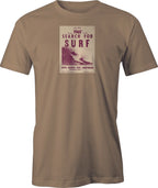 Vintage 1960 Surf Greg Noll Surf film poster printed on T shirt