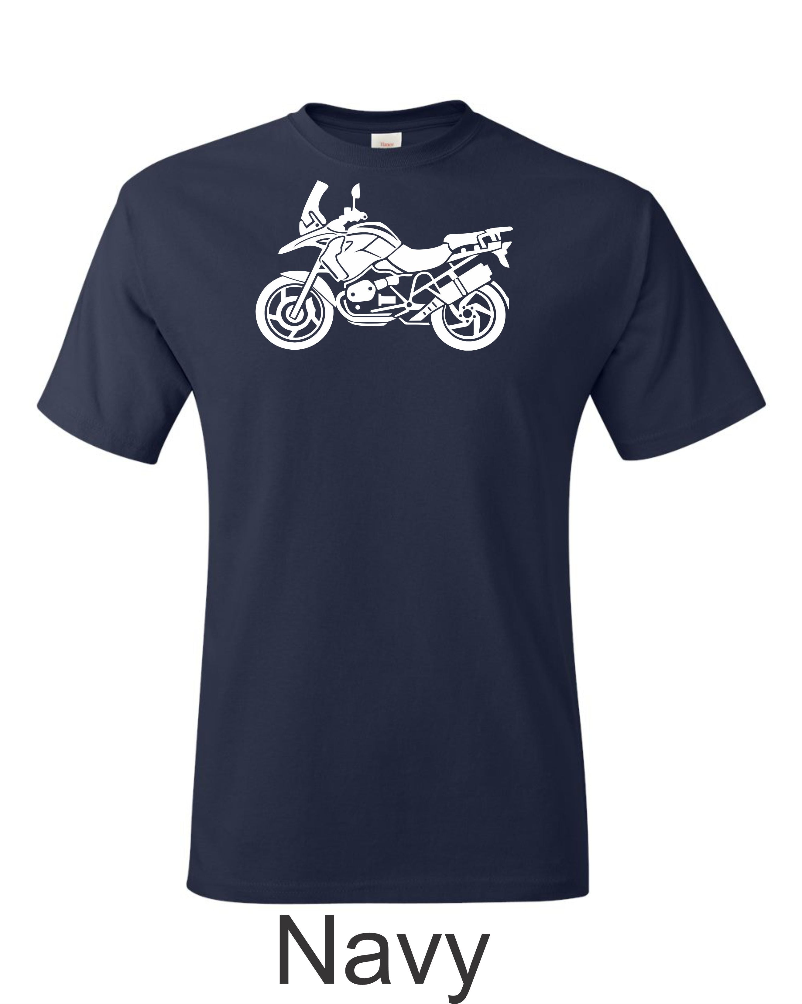 BMW GS Adventure Motorcycle T-Shirt: Biker Gift