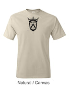 1950" Ford Emblem printed on men's shirt.  Great gift for the classic Ford guy