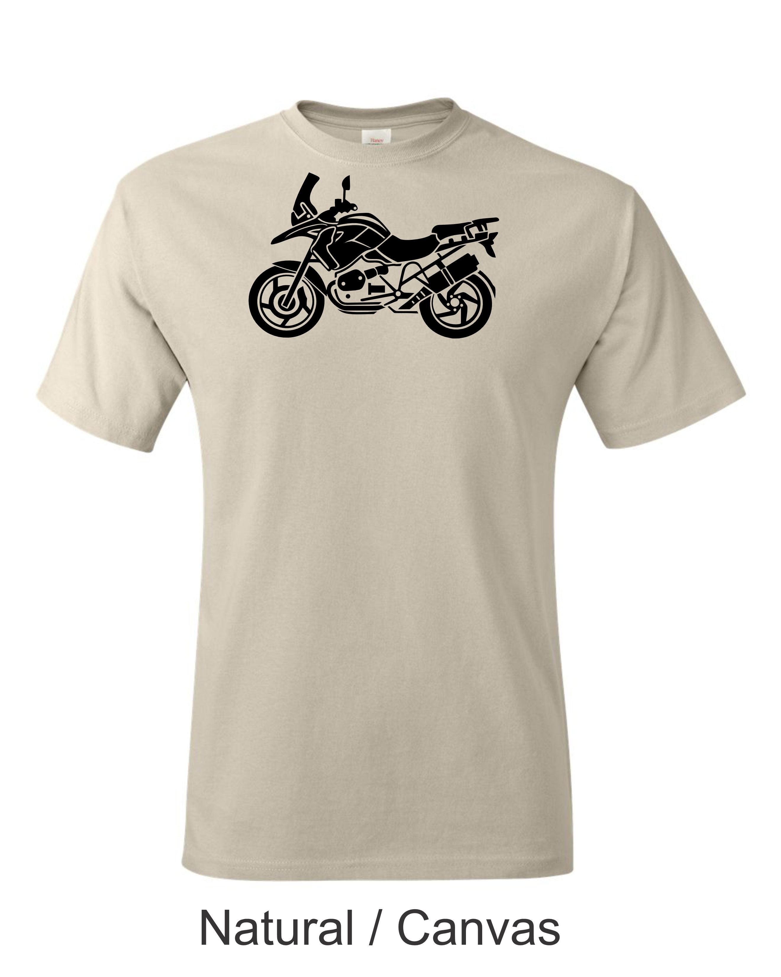 BMW GS Adventure Motorcycle T-Shirt: Biker Gift