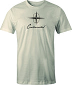 60's Lincoln Continental Logo print on men's T shirt. Vintage Continental Logo. Free Shipping
