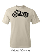 BMW Flathead Drawing printed on mens shirt.  Gift for Biker