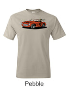 Austin Healey Racer T-Shirt, Vintage British Sports Car Fan Gift