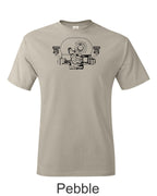 VW Boxer Engine Cutaway Drawing T-Shirt, Air-Cooled VW Bug Bus Car Tee