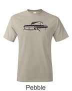 70s Ford F100 Truck Silhouette T-Shirt: Car Guy Gift