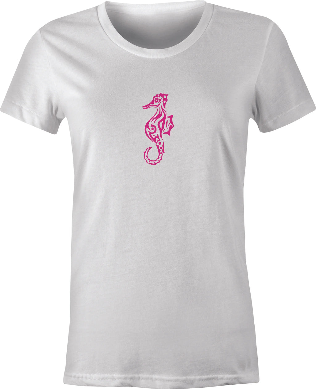 Sea Horse Tattoo Art printed on T shirt